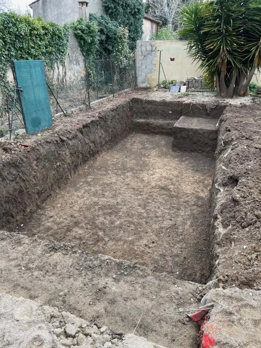 Terrassement Piscine Monteux - Réalisation Terrassement