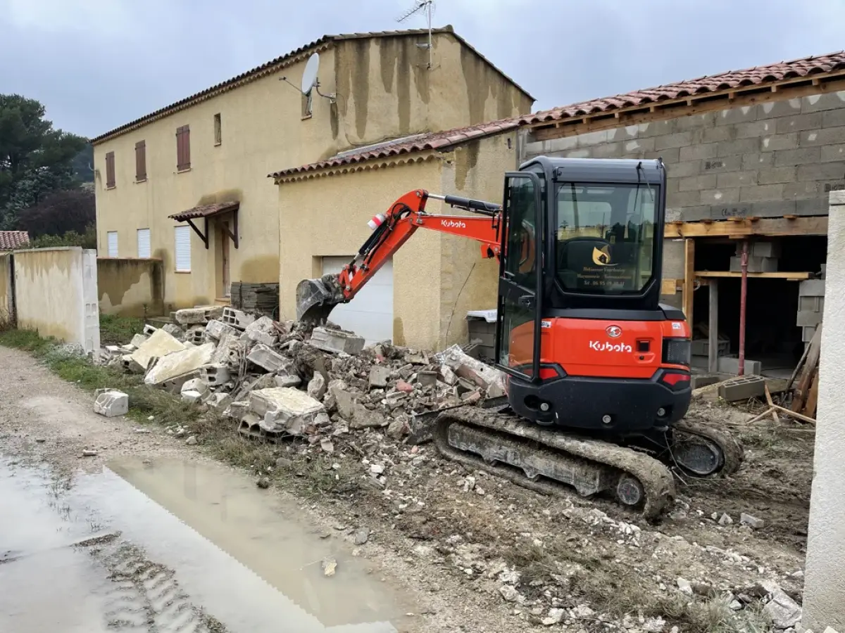 Démolition Mur de clôture - Réalisation Démolition